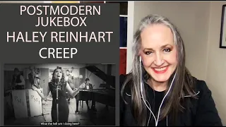 Voice Teacher Reaction to Postmodern Jukebox ft  Haley Reinheart - Creep Cover | Radiohead