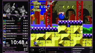 Sonic 3 & Knuckles 1Player2Controller speedrun in 29:56 RTA-TB