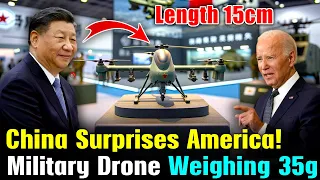 INSANE! China's Mini Military Drone Weighs Just 35 Grams | Accused of Copying U.S. Technology!