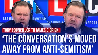 James O'Brien's wild exchange with Jewish Tory councillor objecting to 'Islamophobia' discussion