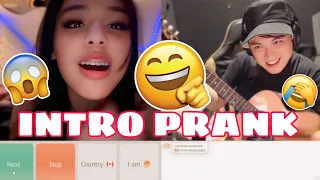 HARANA SERYE INTRO PRANK | STRANGER: HOW  DO YOU DO THAT FEMALE VOICE?