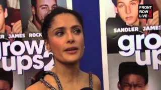 Salma Hayek talks about her character in Grown Ups 2