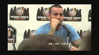 CM Punk Q&A Wizard World New Orleans 12/01/12