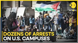 Dozens arrested as US campus protests over Gaza spread | Latest English News | WION