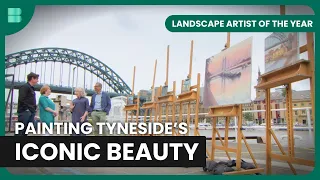 Tyneside Bridge Art - Landscape Artist of the Year - Art Documentary