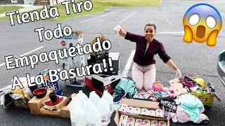 TIENDA TIRO TODO EMPAQUETADO A LA BASURA😳😱wow wow!! //Dumpster Diving🇺🇸