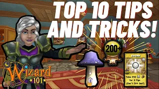 Wizard101| Top 10 Tips and Tricks!