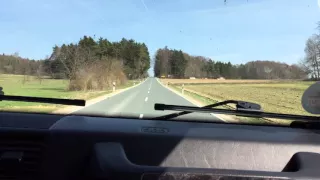 Mercedes G55 AMG: Kickdown Sound, Overtakes, Onboard