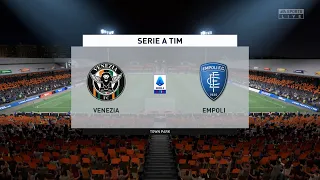 Venezia vs Empoli - 16 Jan 22 - Serie A 2021/2022 Gameplay