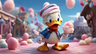 Donald Duck's Sweet Dream: The Magical World of Candy Castle 🦆🍭