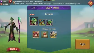 Lords Mobile F2P Challenge Stage 1-8