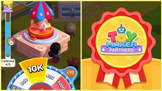 Monopoly Go: Toy Maker Partners - Full Event Completed #monopolygo