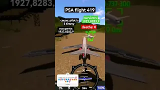 PSA flight 419 #aviation #planecrash #simpleplanes #memes