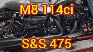 Dyno Tuning M8 114ci S&S 475 Cam Screamin Eagle Exhaust