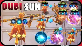 SUN ANNOYING AND STRONG USING DUBI COMMANDER GAMEPLAY,MAGIC CHESS