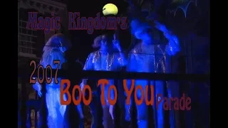Boo To You Parade 2007 at Mickey"s Not so Scary Halloween Party WDW Magic Kingdom
