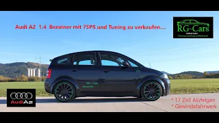 Audi A2 1.4  Liter FSi Benziner mit 75PS und Tuning , ab sofort bei RG  - Cars zu haben....