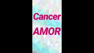 CANCER - Tarot Amor SEPTIEMBRE