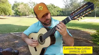 Viola De Jacarandá com Tampo de Abeto - Luciano Braga Luthier