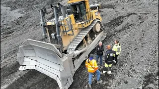 Cat D10T in Iceland Quarry