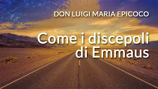Don Luigi Maria Epicoco - Come i discepoli di Emmaus