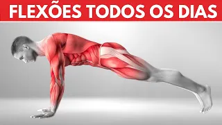 O Que Acontece Com Seu Corpo Quando Você Faz 100 Flexões Todos Os Dias