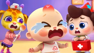 Doctor is Here to Help | Baby Care Song | Boo Boo Song | Nursery Rhymes & Kids Songs | BabyBus