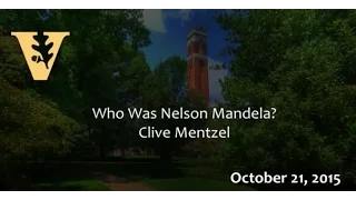 Who Was Nelson Mandela? 10.21.15