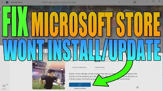 FIX Microsoft Store Wont Download/Install Games & Apps Windows 10