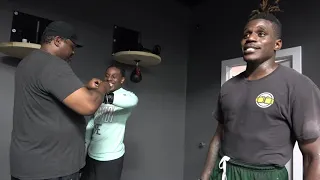 Rashidi Ellis Ron Ellis Ad Adam Lopez In The Gym EsNews Boxing