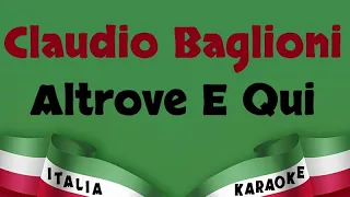 Claudio Baglioni - Altrove E Qui Karaoke