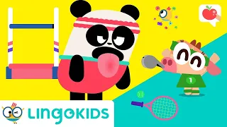 SPORTS FOR KIDS 🎾  | VOCABULARY, SONGS and GAMES | Lingokids Sports