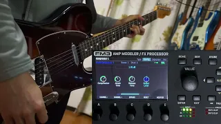 Fractal Audio FM3 Preset92 "JR.BLUES" Fender Blues Junior & OD-One Overdrive (Boss OD-1)