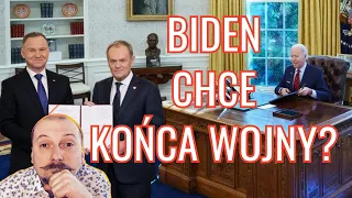 Duda i Tusk w Białym Domu. Biden chce ostrzec przed wojną? Gra o głosy Polonii? I Kroniki 16.02