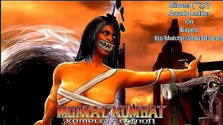 Mortal Kombat 9 Komplete Edition - Mileena Arcade Ladder On Expert No Matches/Rounds Lost