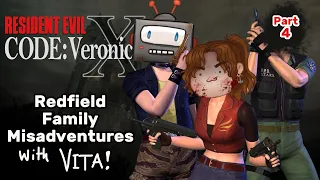 Figuring out the Plot!!! with Vitaphobiac! || Resident Evil: Code Veronica X | Part 4