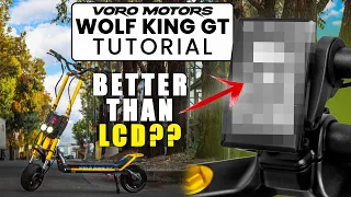 How to use the TFT Display on the Kaabo Wolf King GT Electric Scooter - A Step-by-Step Guide