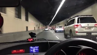 Driving In Sydney Harbour Tunnel