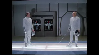 1988 Star Trek  TNG   Fencing Scene 01