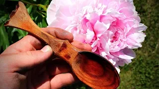 Making a Spoon From Cherry Wood