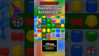 Double Rainbow Balls DESTROYER!!😱💥 #homescapes #shorts