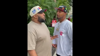 QUEENZFLIP GETS JUELZ SANTANA MAD BECAUSE HE CHECKED HIS BAG AND EMPTIED IT ON THE FLOOR!!