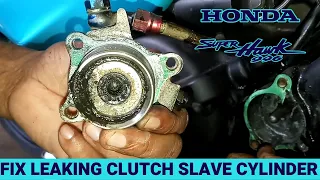 Repair & Rebuild Leaking Clutch Slave Cylinder (Easy Method) | Honda VTR Firestorm/SuperHawk996