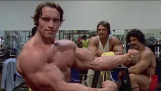 Arnold Posing - Pumping Iron Deleted Scene 1975