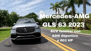 Mercedes-AMG GLS 63 2023, SUV familiar con ADN de súper deportivo