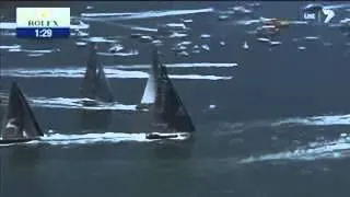 Race from start 94 boats sail leave Sydney for three day regatta