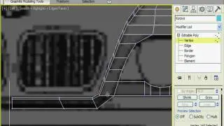 Доделываем общую форму капота BMW в 3Ds Max 2010 (6/26)