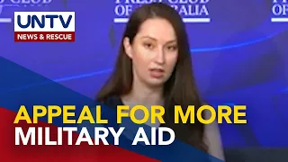 Karagdagang military aid mula sa Australia, hiniling ng Ukraine