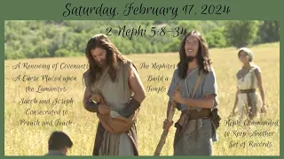 Saturday, Feb 17, 2024 - 2 Nephi 5:8-34