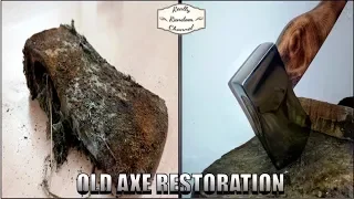 Rusty Old Axe Restoration